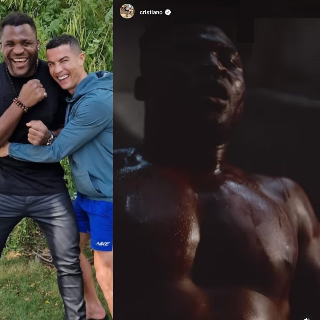 Cristiano Ronaldo Fait Son Choix Entre Francis Ngannou Et Tyson Fury