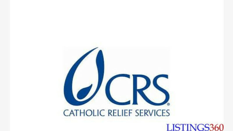 Catholic Relief Services recrute pour ce poste (03 Juillet 2022)