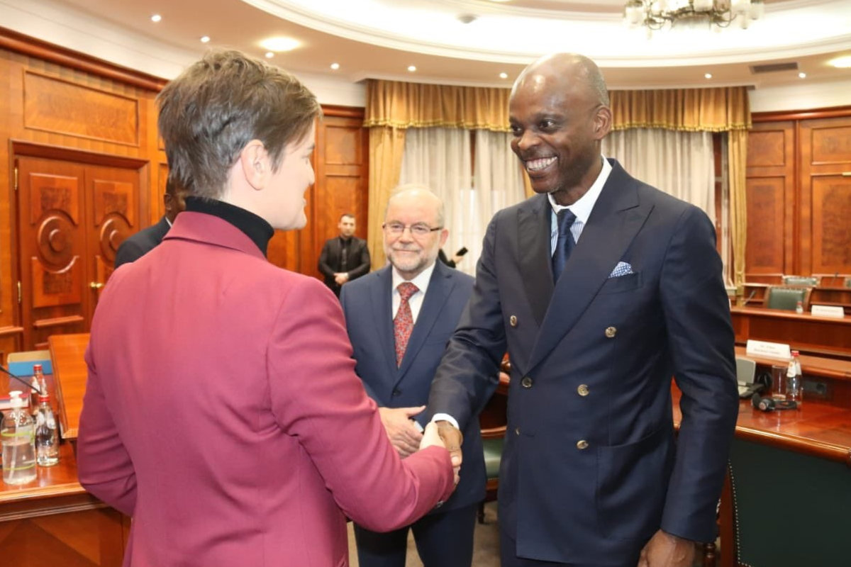 Togolais Serbie visa Robert Dussey