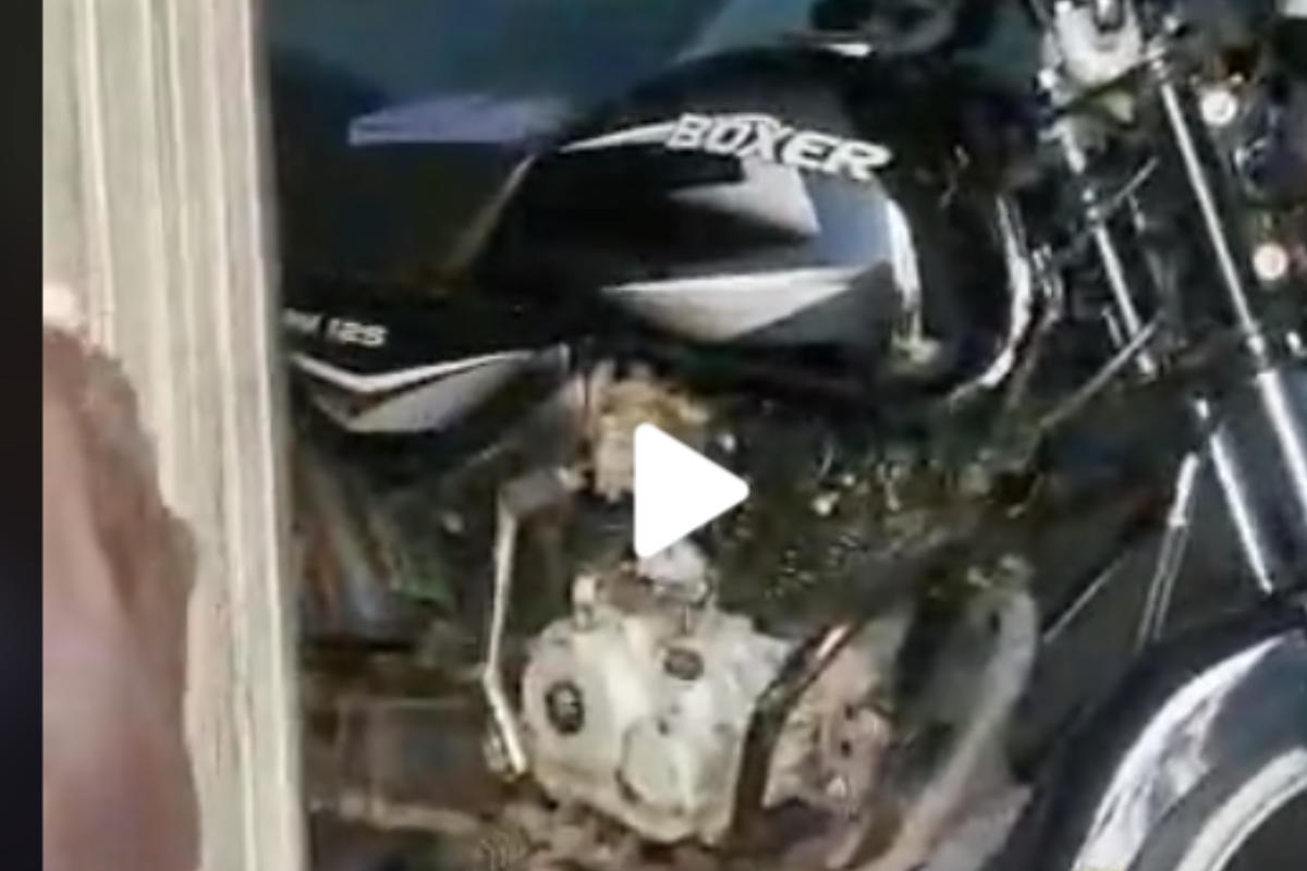 police moto volée vidéo