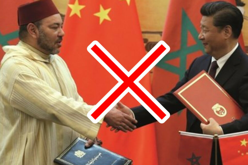 Maroc ferme ses frontières à la Chine