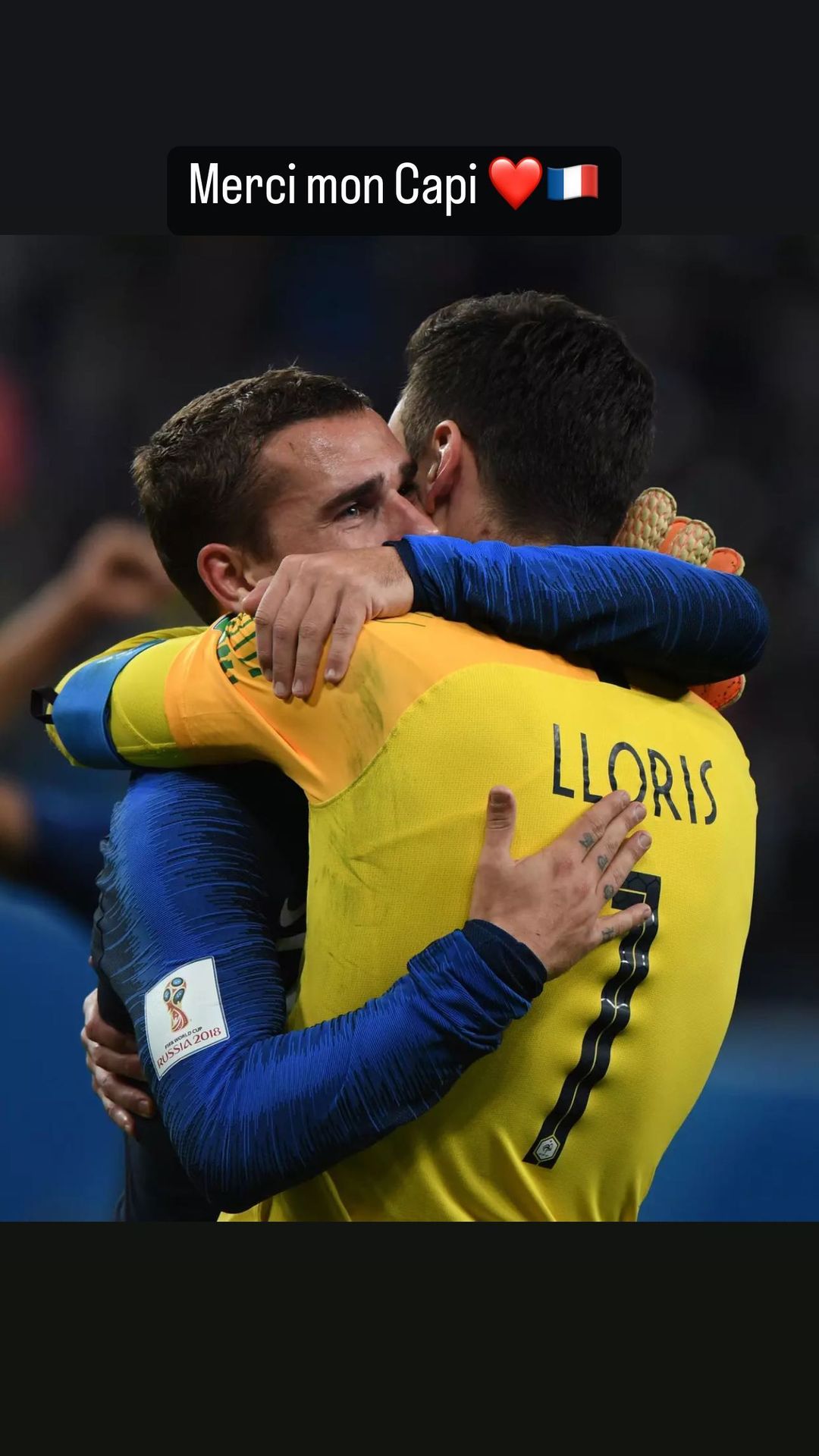 Hommages Griezmann Lloris