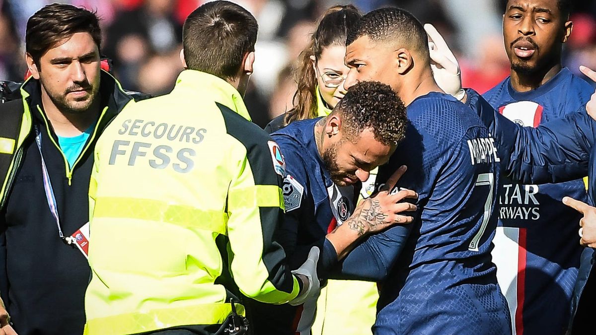 Neymar blessure communiqué PSG