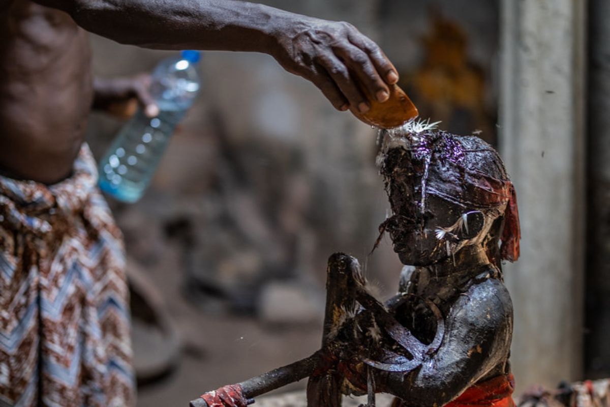 Bénin mort divinité