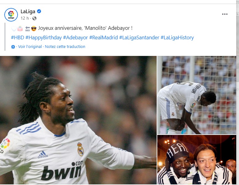 Laliga Adebayor