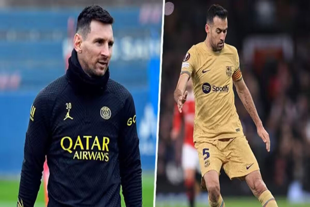 Messi et Busquets