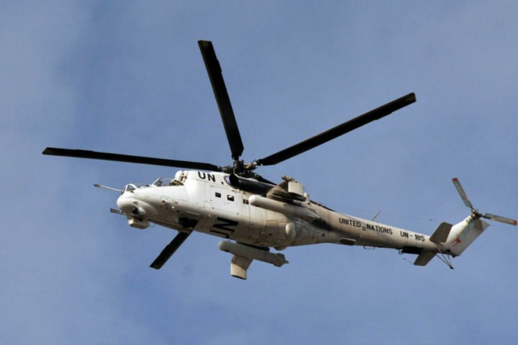 RDC hélicoptère ONU attaqué