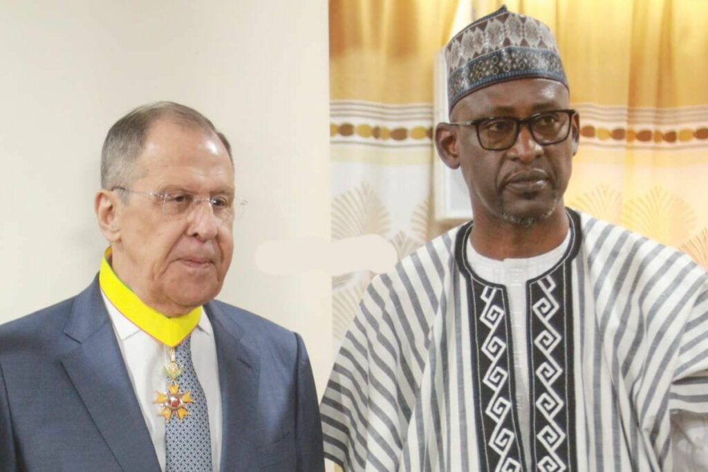 Sergueï Lavrov Abdoulaye Diop