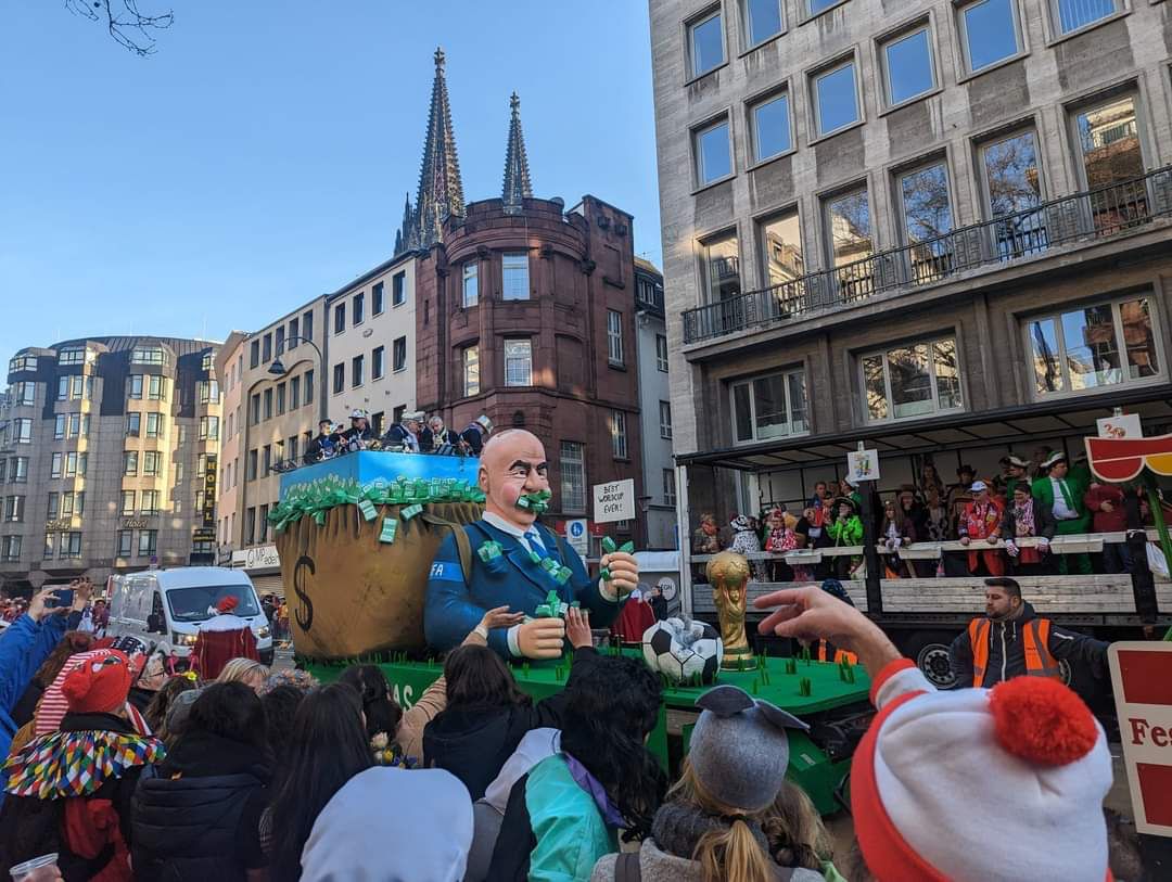 Gianni Infantino statue