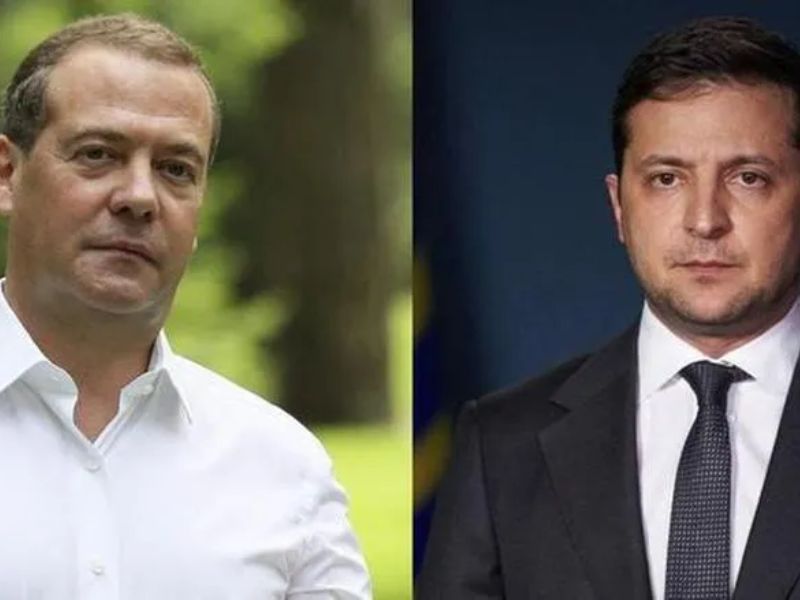Medvedev Zelensky