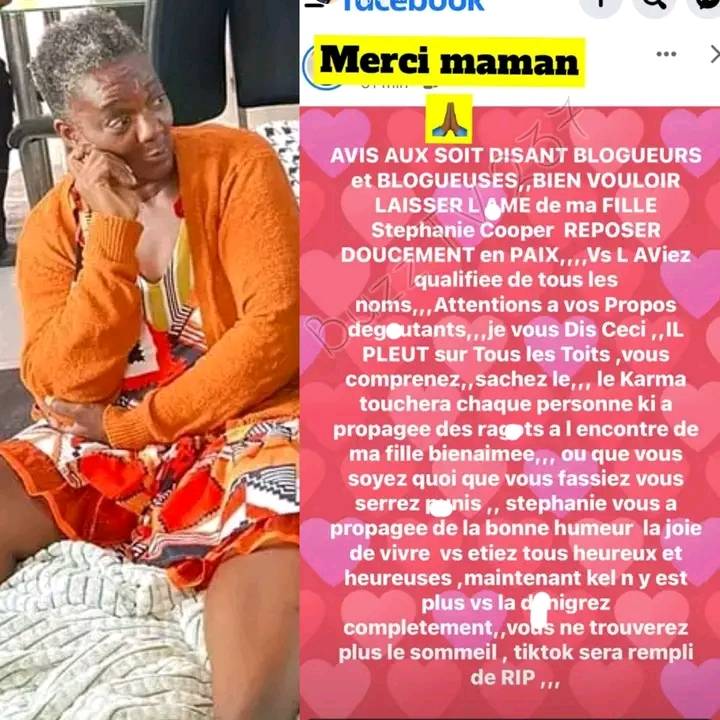 mère Madame Cooper