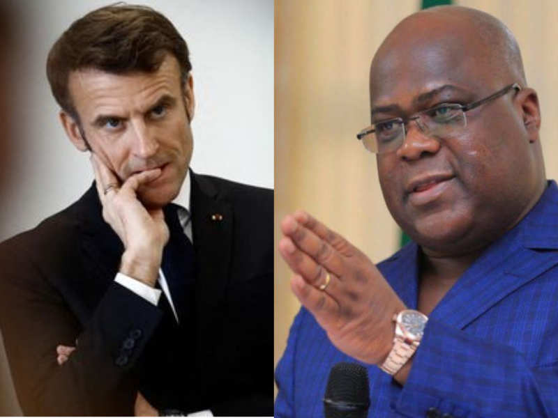 Félix Tshisekedi recadre Emmanuel Macron