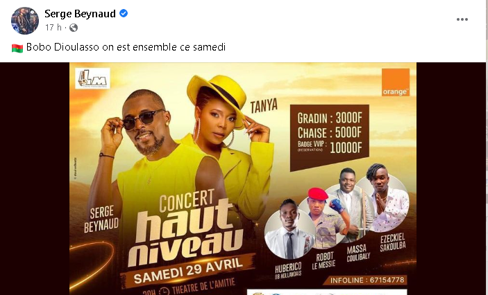 Serge Beynaud Danseur