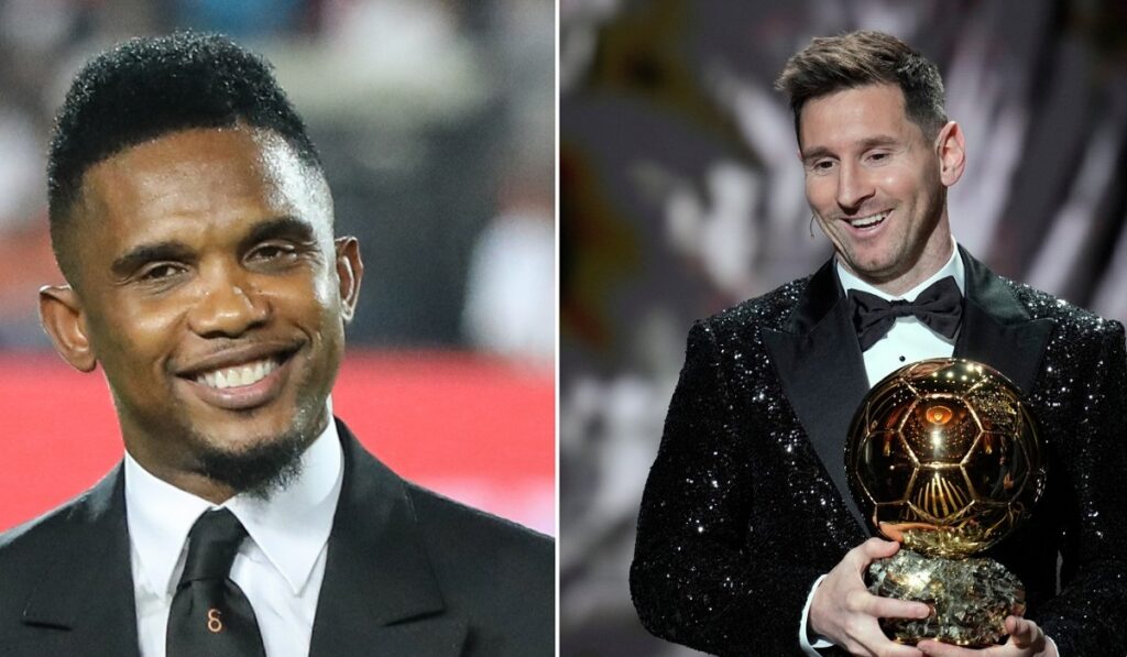 Samuel Eto'o Lionel Messi