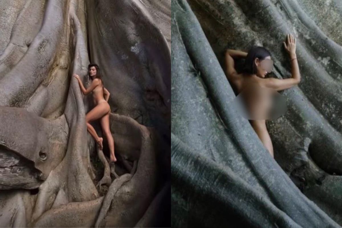 femme nμe arbre sacré