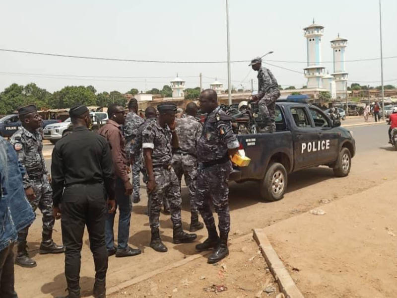 Côte d'Ivoire policiers Bouaké