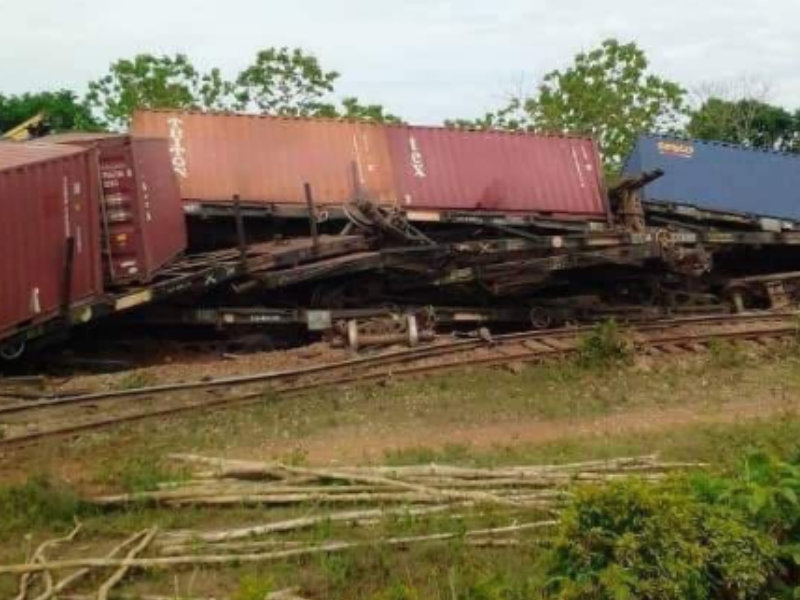 Côte d'Ivoire train déraille