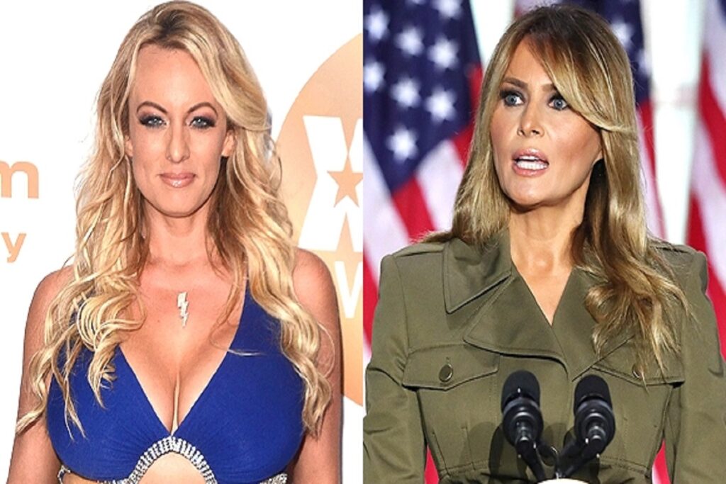 Stormy et Melania Trump