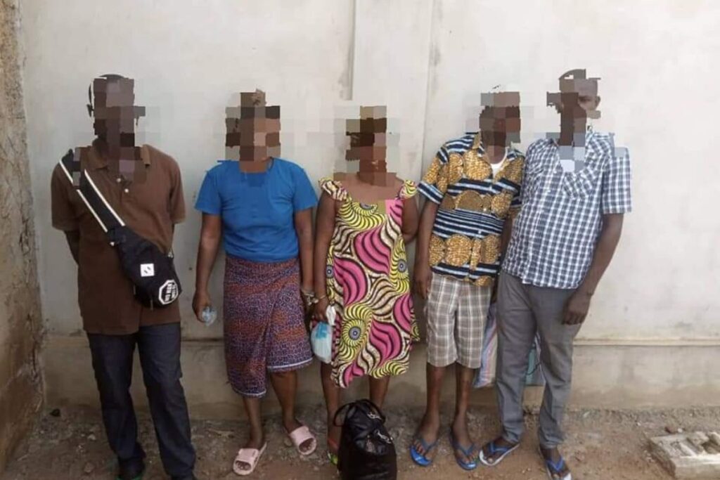 Voleurs arrêtés police Togo