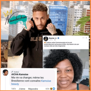 Neymar : La star brésilienne sous le charme de cette influenceuse camerounaise