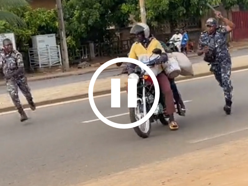 Bénin policier zémidjan
