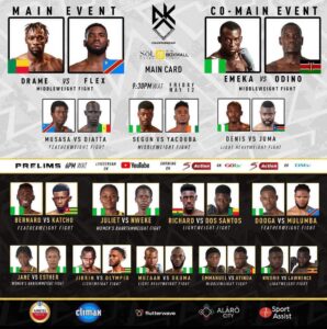 artiste togolais combattre MMA