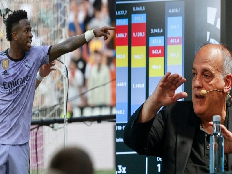 C’est arrivé à Cristiano Ronaldo aussi», Javier Tebas recadre sèchement Vinicius