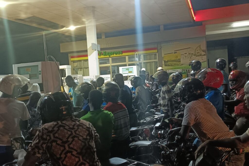 Togo pénurie carburant