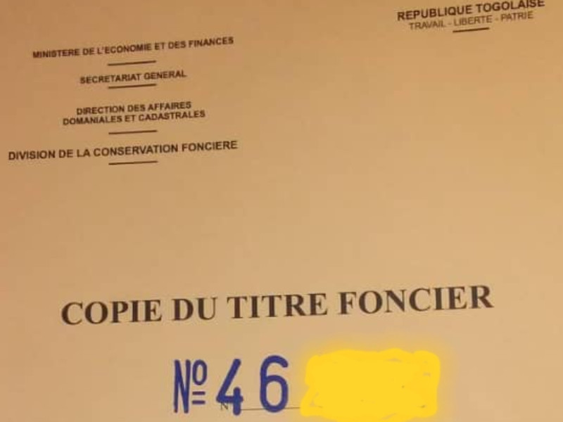 Titre foncier
