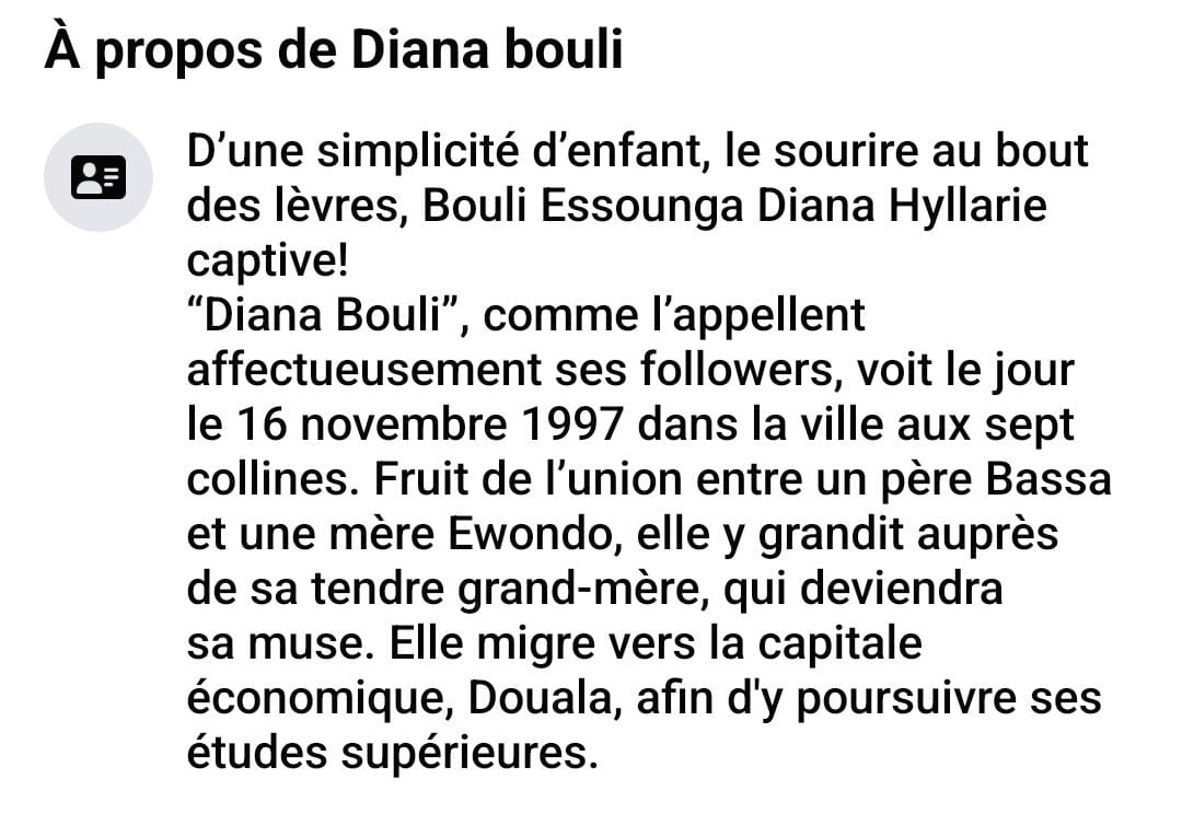 Diana Bouli Scandale