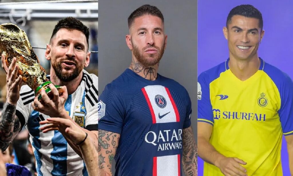 Sergio Ramos Messi CR7