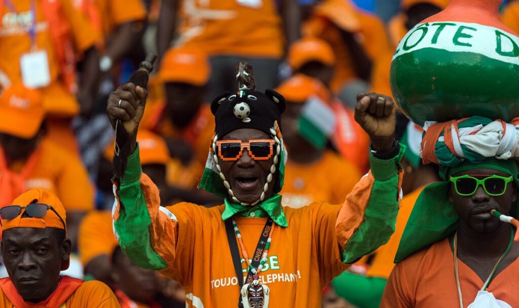 Côte d'Ivoire Nigeria supporter