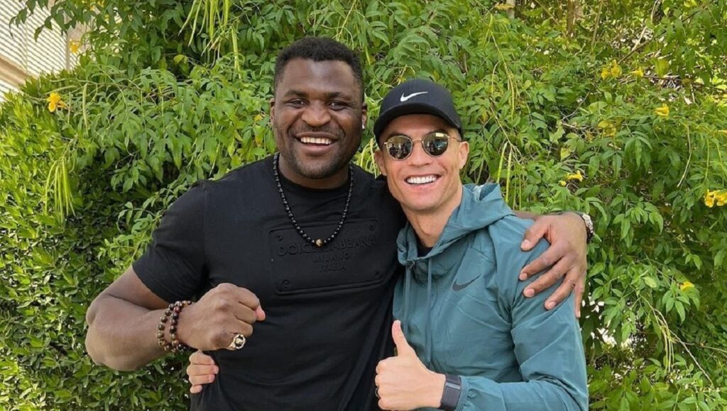 Francis Ngannou Cristiano Ronaldo