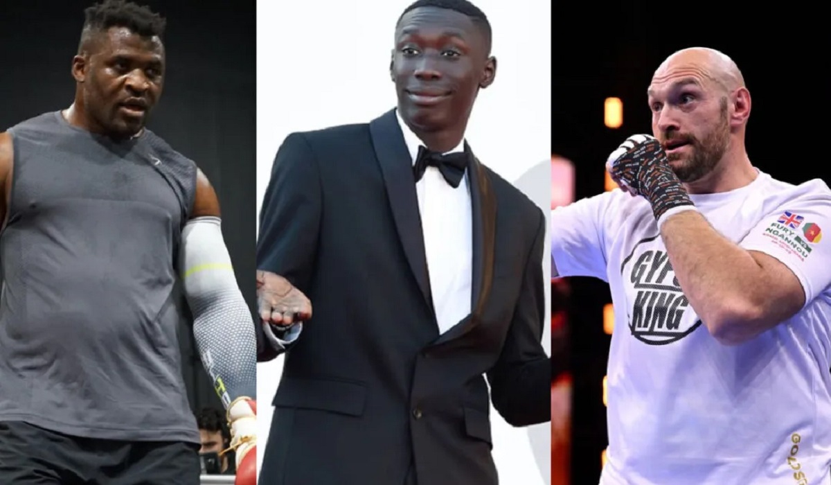 Ngannou Fury Khaby Lame