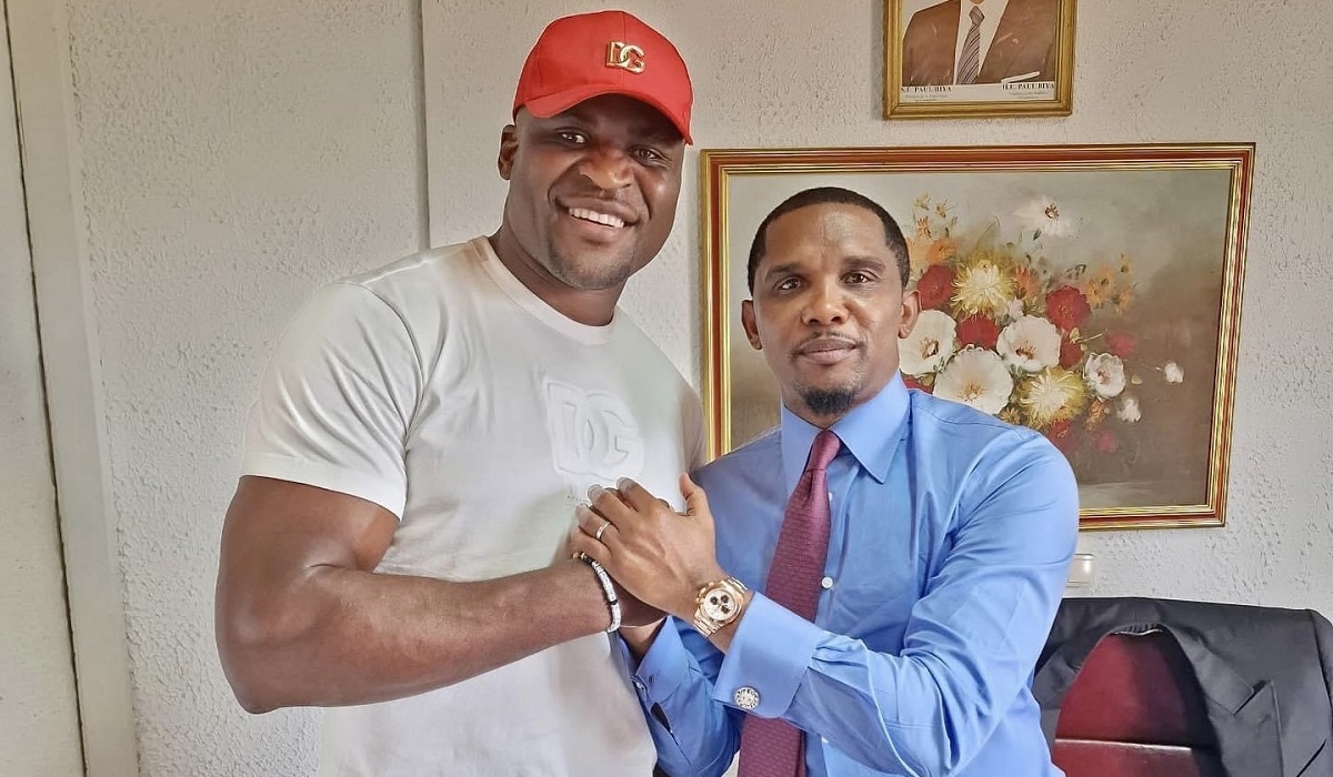 Francis Ngannou Samuel Eto'o