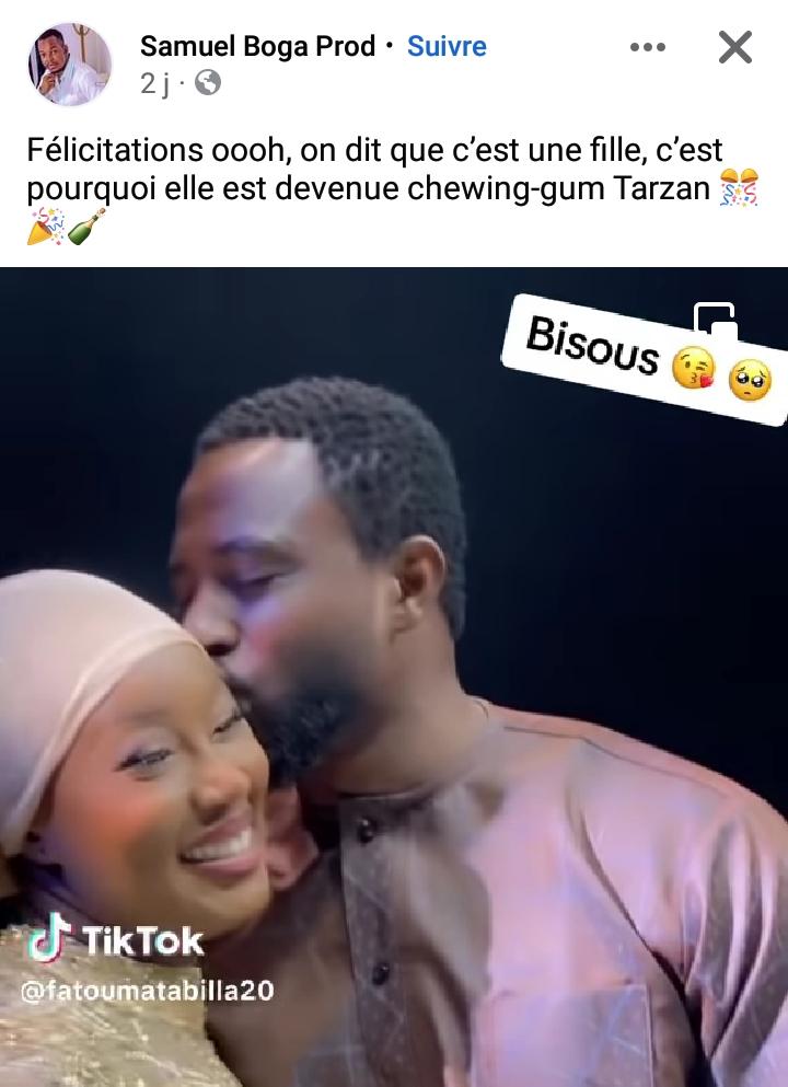 Konnie Touré Enceinte