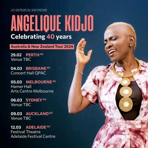 Angélique Kidjo 40 ans