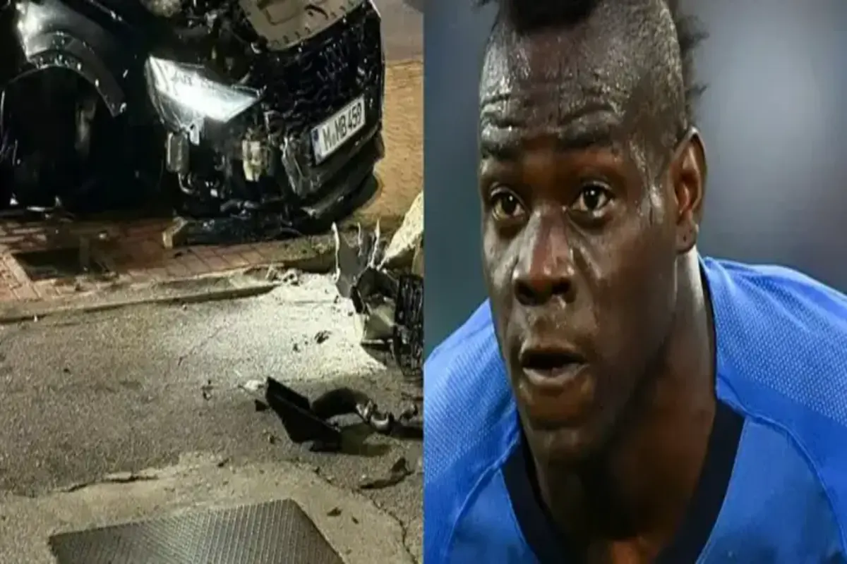 Balotelli : L’Italien victime d’un grave accident (photo)