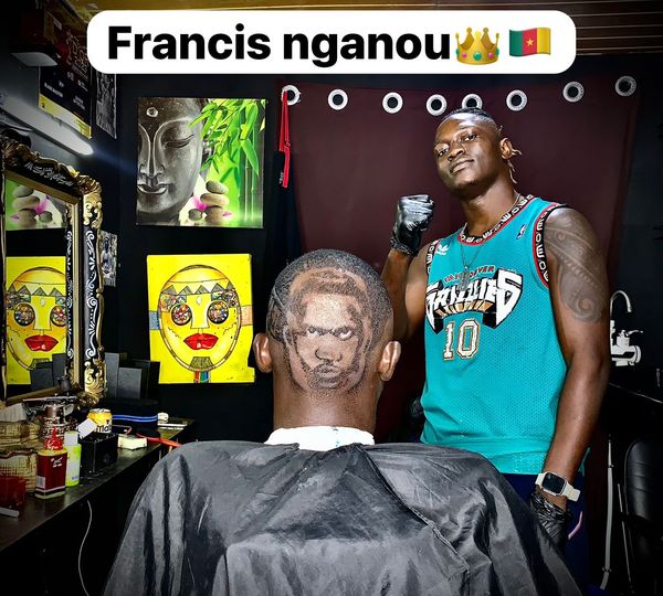 Francis Ngannou Coiffeur Camerounais