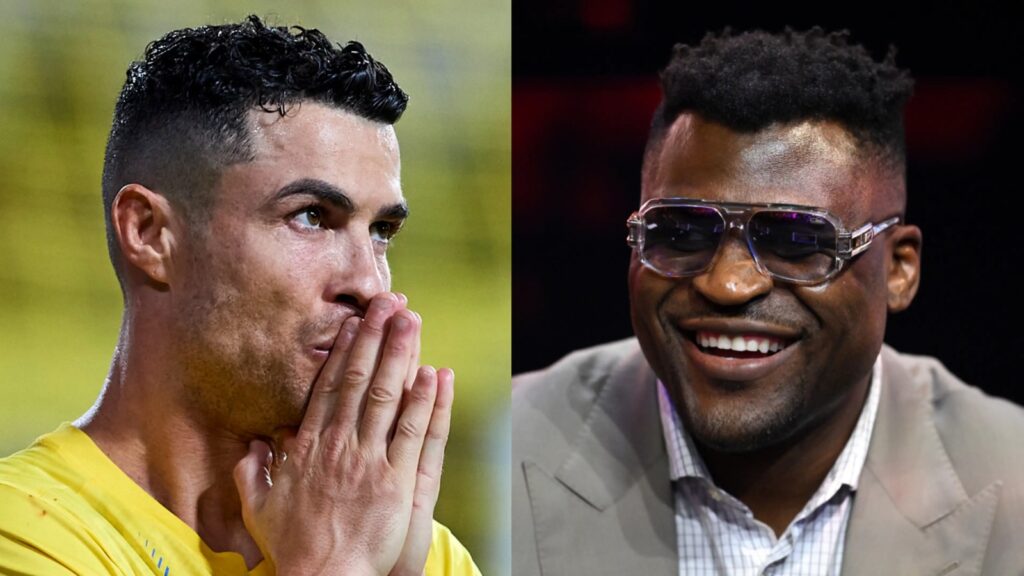Cristiano Ronaldo Francis Ngannou