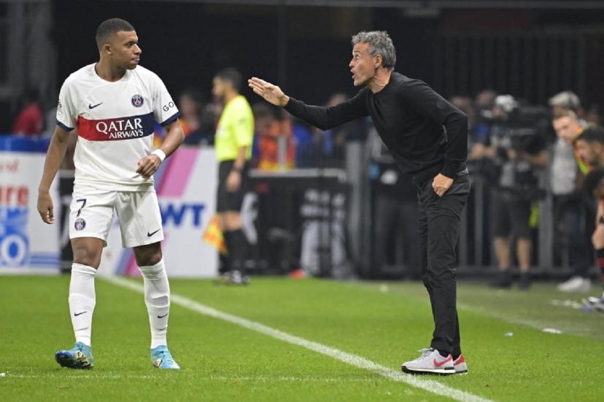 Kylian Mbappé Luis Enrique