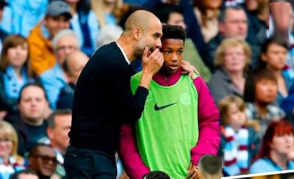 Pep Guardiola Micah Hamilton