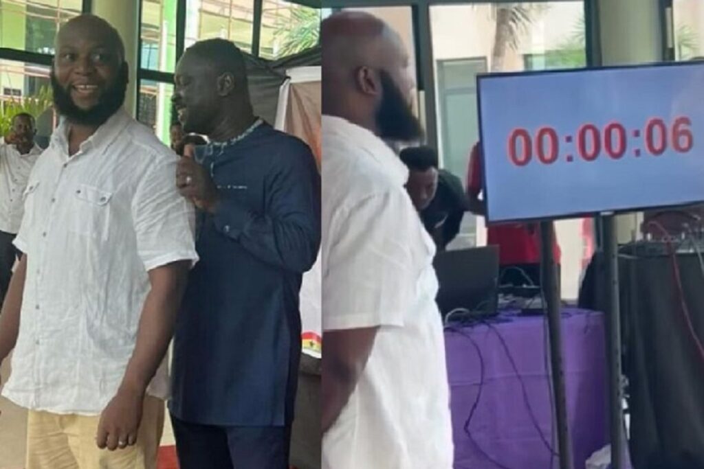 Patrick Amenuvor Record Guinness