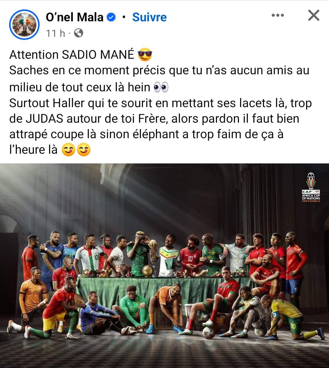 Sadio Mané CAN 2023