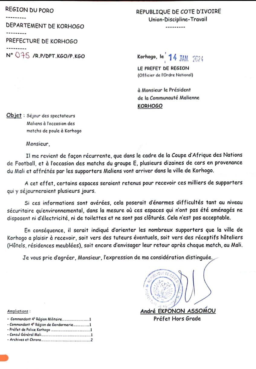 Côte d’Ivoire Mali brouille