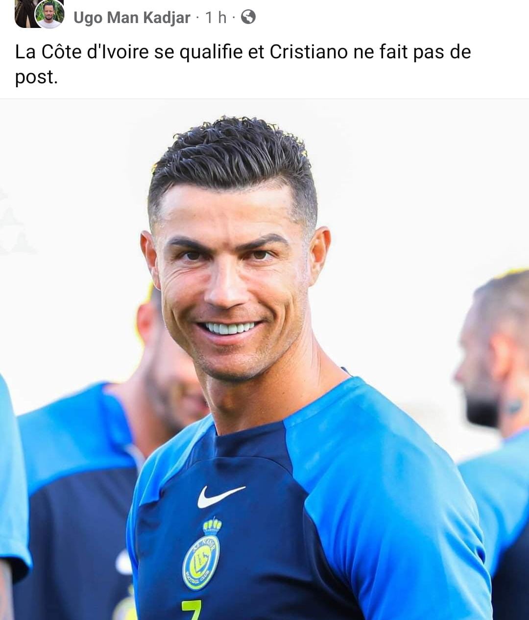Cristiano Ronaldo CAN 2023 Ivoiriens