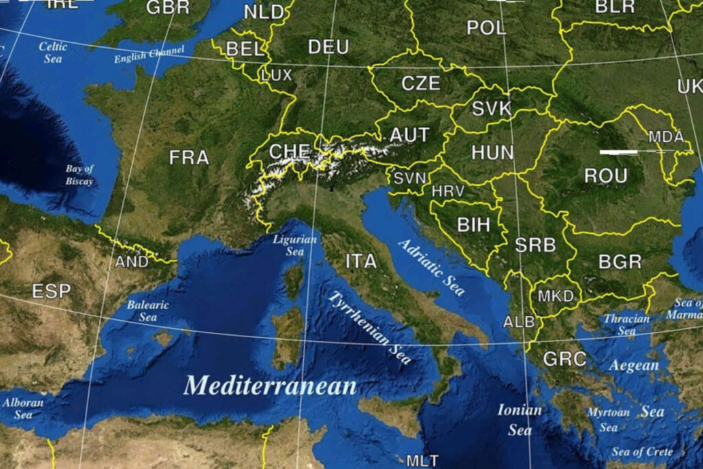 Aller en Europe