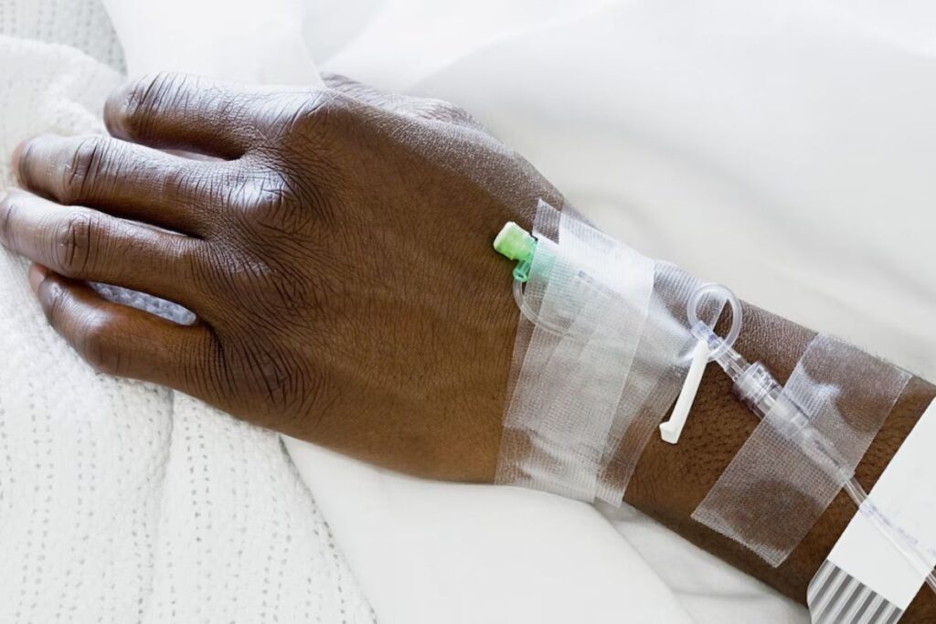 président hospitalisé