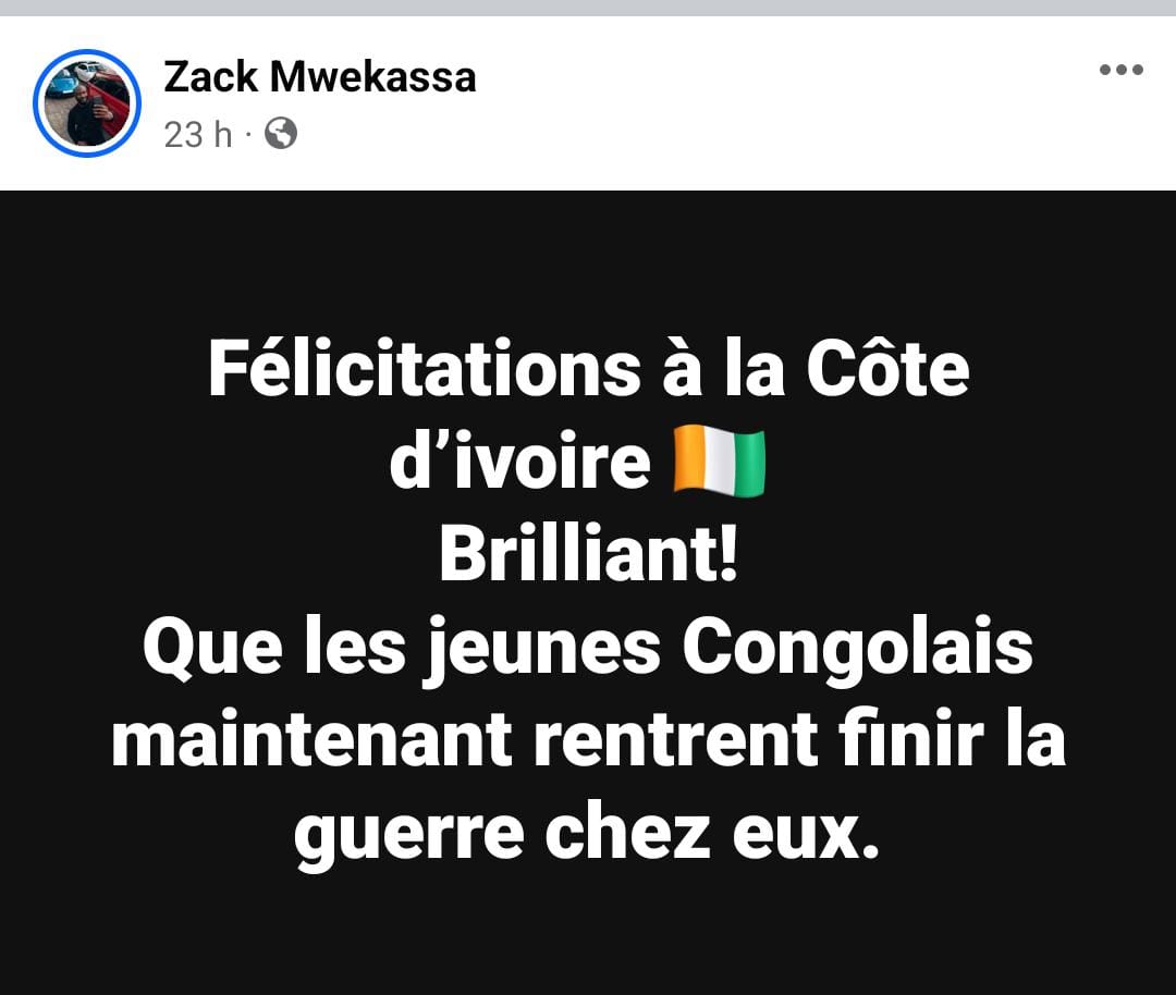 Zack Mwekassa CAN 2023 RDC