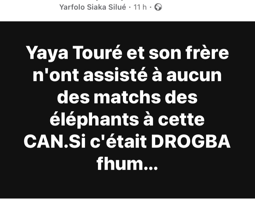 Yaya Touré CAN 2023